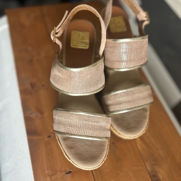 Kanna wedged espadrille sandals size 8 - Picture 3 of 6